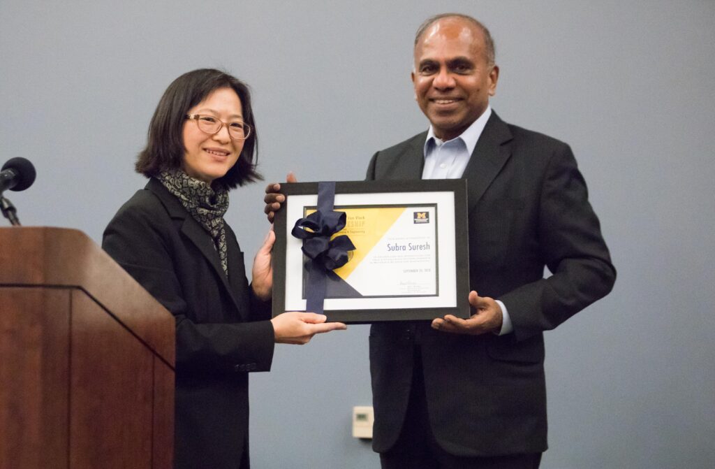 2018 Van Vlack Lecture draws one of world’s top MSE scholars and researchers