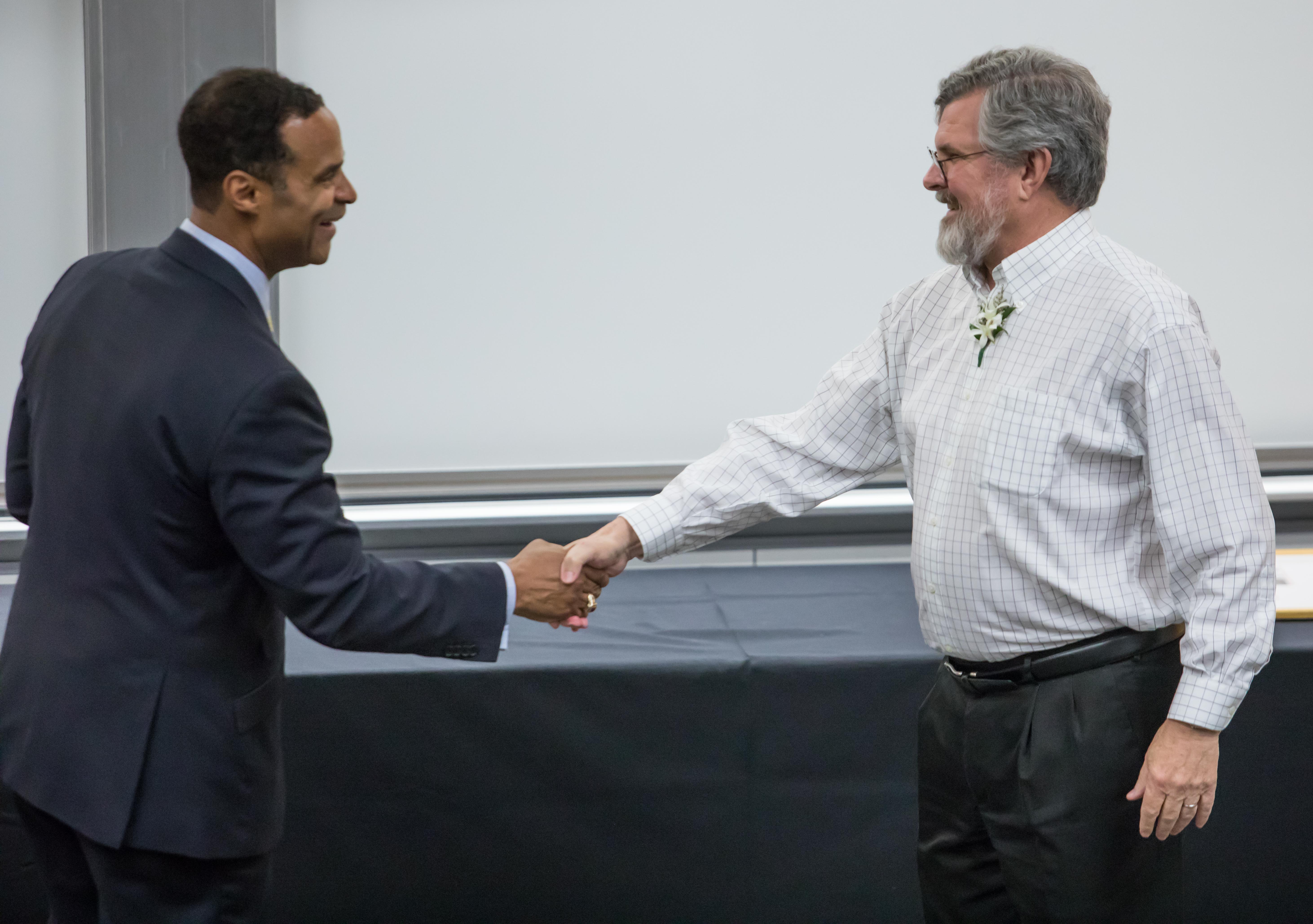Allison receives CoE’s inaugural Staff-Faculty Partnership Award