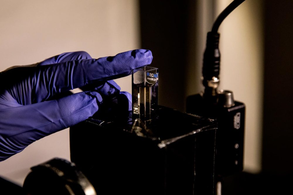 Holography and LIDAR on the cheap with nanoparticle gel