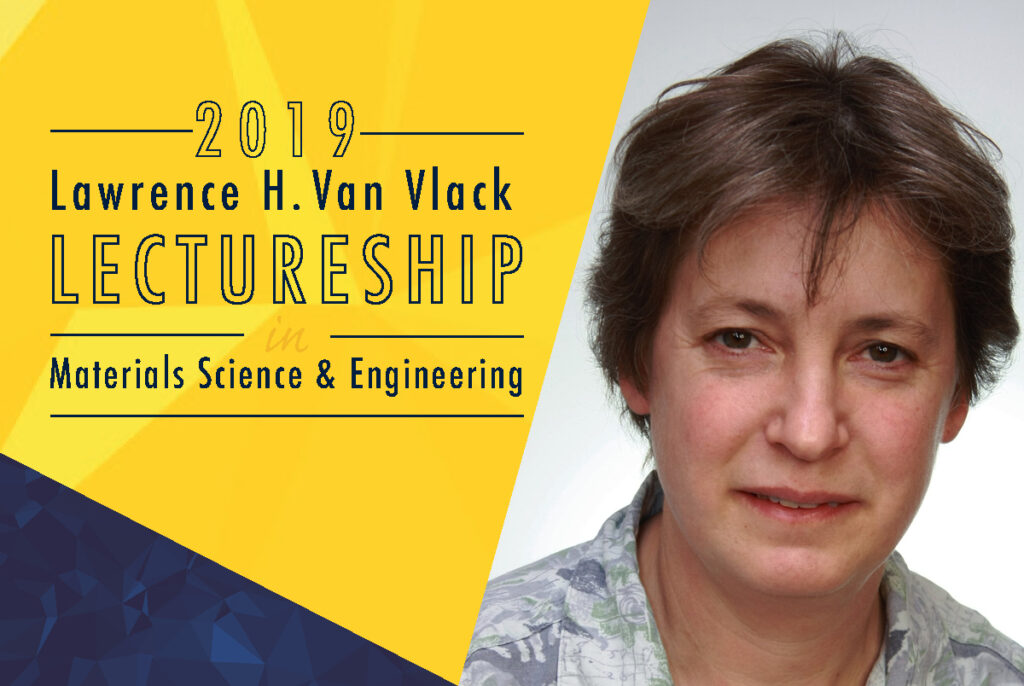 MIT’s Frances M. Ross to headline this year’s Van Vlack Lectureship