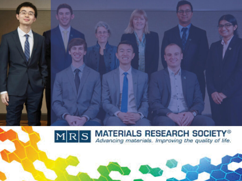 U-M grad student wins gold medal from Materials Research Society